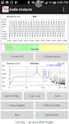 Audio Analyzer  - Time & FFT - Free & No Ads screenshot 1