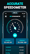 Speedometer & Distance Meter постер
