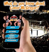 Conor MacGregor Quiz mma poster