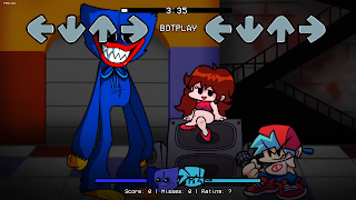 Vs Huggy Wuggy FNF Playtime screenshot 6