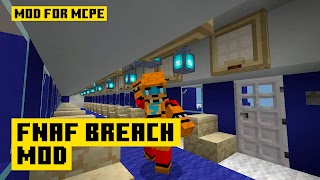 FNaF Breach Mod for Minecraft screenshot 6