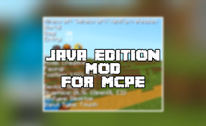 Java Mods Mcpe الملصق