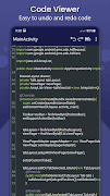 2 Schermata Code Viewer & Code Editor