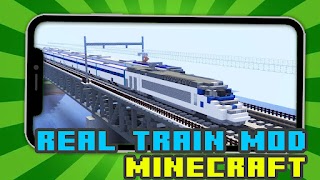Mod Real Train Addon Minecraft скриншот 1