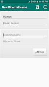 Scientific names (Binomial) скриншот 4