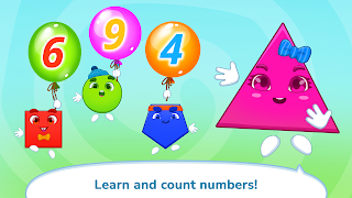 برنامه‌نما Numbers & Shapes Learning Game عکس از صفحه