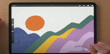 Paint Procreate & Digital Tips پوسٹر