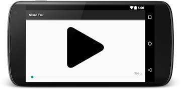 Sound Test captura de pantalla 1