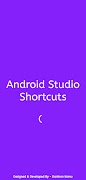 Android Studio Shortcuts Affiche