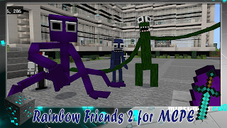 Rainbow Friends 2 for MCPE screenshot 1