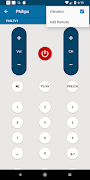 برنامه‌نما Philips Universal Remote عکس از صفحه