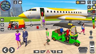 TukTuk Auto Rickshaw Taxi Game скриншот 4