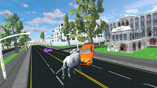 Angry Buffalo Attack Game 3D screenshot 4