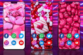 Candy Wallpapers اسکرین شاٹ 1