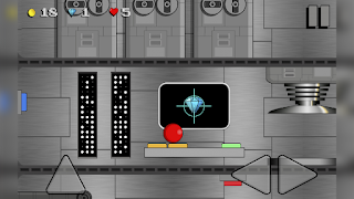 Red Bounce Ball screenshot 2