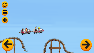 Broken roller coaster captura de pantalla 2