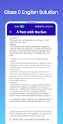 6 Schermata Class 6 English Solution