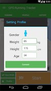 GPS Running Tracker اسکرین شاٹ 1