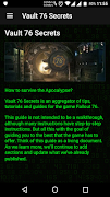 Vault 76 Secrets - Guide for G ภาพหน้าจอ 6