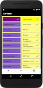 Lab Tests - Normal Lab Values screenshot 1