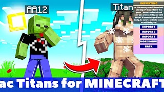Attac Titan Mod Minecraft PE imagem de tela 5