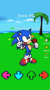FNF SONIK.RUSH Mod Test captura de pantalla 3