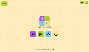 Math game screenshot 3