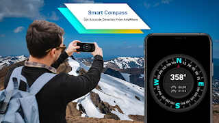 Smart Compass Sensor Android اسکرین شاٹ 1
