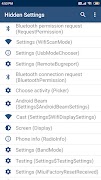 Hidden Settings - Access Hidde captura de pantalla 1