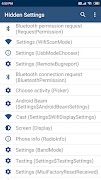 Hidden Settings - Access Hidde 스크린샷 1