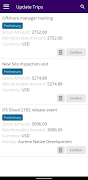 IFS Trip Tracker screenshot 2