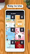 5 Schermata Poster Maker with Name & Image
