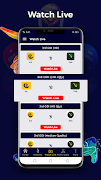 برنامه‌نما Cricket Live - Live Cricket Score & Streaming عکس از صفحه