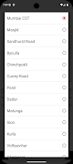 برنامه‌نما Mumbai Local Train Map عکس از صفحه