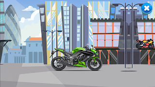Motorcycle simulator screenshot 1