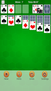 Classic Solitaire capture d'écran 3