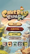 برنامه‌نما Caveboy Escape عکس از صفحه