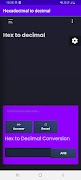 Hexadecimal to decimal poster