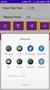 Text Repeater: Repeat Text 10K স্ক্রিনশট 7