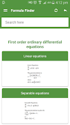 Formula Finder 截圖 2