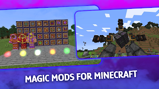 Magic Mods for Minecraft 2024 الملصق
