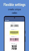 برنامه‌نما Barcode Creator and Scanner عکس از صفحه
