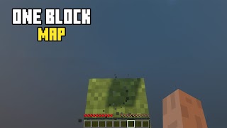 One Block Minecraft Map screenshot 1