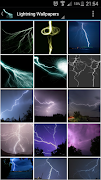 Lightning Backgrounds Plakat