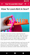 Loom Knitting captura de pantalla 5