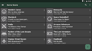 برنامه‌نما Game Score عکس از صفحه