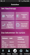 2 Schermata Rauchfrei Tracker