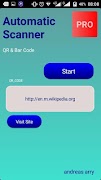 QR & Bar Code Automatic Scanne Affiche