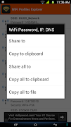 WiFi Password, IP, DNS स्क्रीनशॉट 3