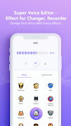 Super Voice Editor - Effect fo imagem de tela 2